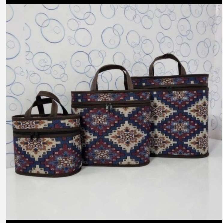 کیف فلاسک 3 نیکه طرح دار