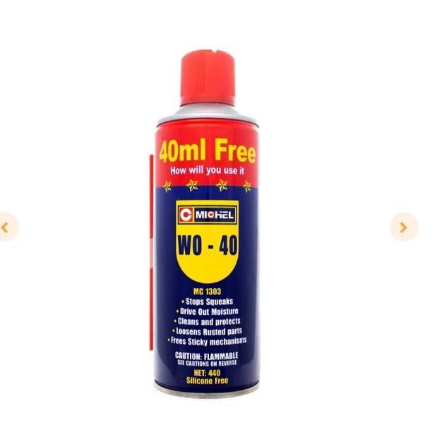 اسپری روان کننده مایکل مدد WD 40 وزن 440 گرم