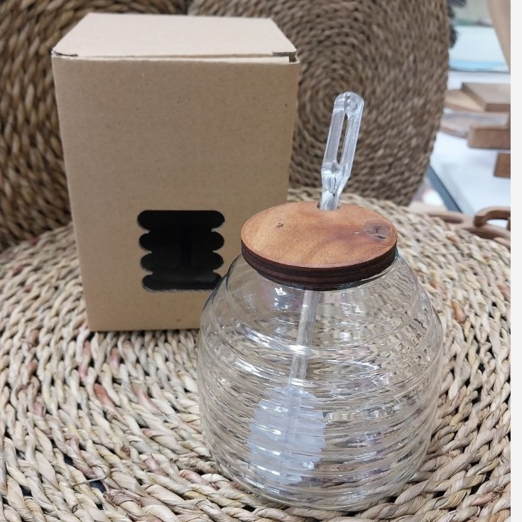 ظرف عسل مادام تک جعبه